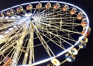 Photographie intitulée "Ferris wheel 2" par Balagour, Œuvre d'art originale, Photographie numérique