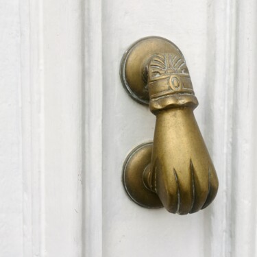 Photographie intitulée "Door handle" par Balagour, Œuvre d'art originale, Photographie numérique