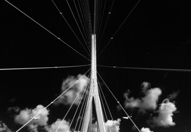 Fotografia intitulada "Pont de Normandie" por Balagour, Obras de arte originais, Fotografia digital