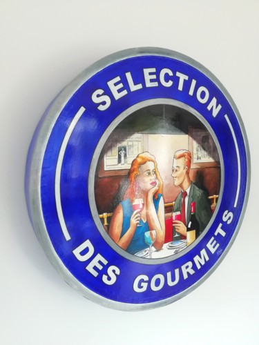 "Selection des Gourm…" başlıklı Heykel Philippe Balayn tarafından, Orijinal sanat, Akrilik