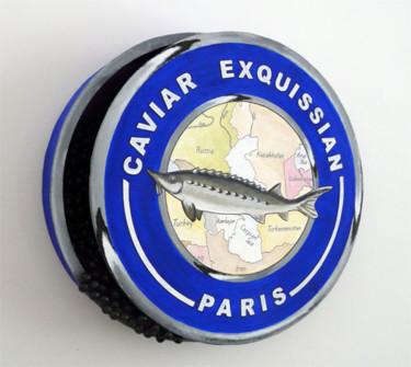 Sculpture intitulée "Caviar Exquissian" par Philippe Balayn, Œuvre d'art originale