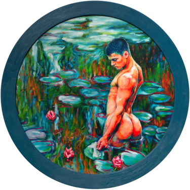 O. Balbyshev 'Let's Swim Naked!' - EDITIONED PRINT 03/20 Gravures & estampes intitulée "O. Balbyshev 'Let's…" par Oleksandr Balbyshev, Œuvre d'art originale, Impression numérique Mo…
