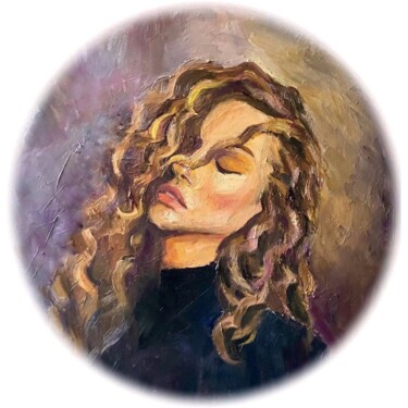 Картина под названием "Татьяна" - Евгения Яковлева, Подлинное произведение искусства, Масло