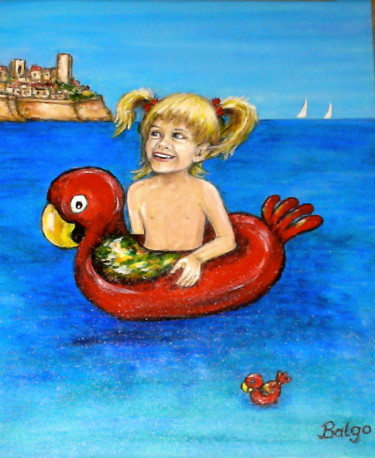 Painting titled "HOLIDAY" by Balgo, Original Artwork