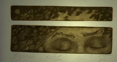 Отпечатки и Гравюры под названием "взгляд" - Кирилл Балкосадский, Подлинное произведение искусства, гравюра