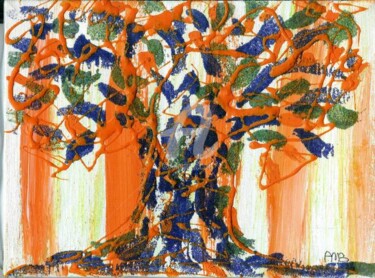 Pittura intitolato "scan0011.jpg" da Anna Maria Ballarati, Opera d'arte originale
