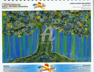 Pittura intitolato "calendario-2007.jpg" da Anna Maria Ballarati, Opera d'arte originale