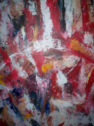 Painting titled "carnaval" by Houbaba, Original Artwork, Oil