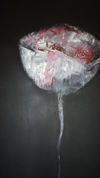 Peinture intitulée "mille et une fleur" par Houbaba, Œuvre d'art originale, Huile