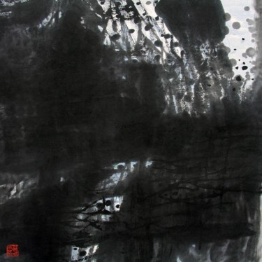 绘画 标题为“刘万林现代山水画24” 由半影老人, 原创艺术品