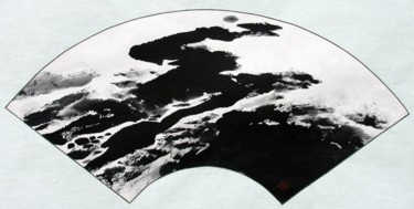 绘画 标题为“刘万林现代山水画26” 由半影老人, 原创艺术品