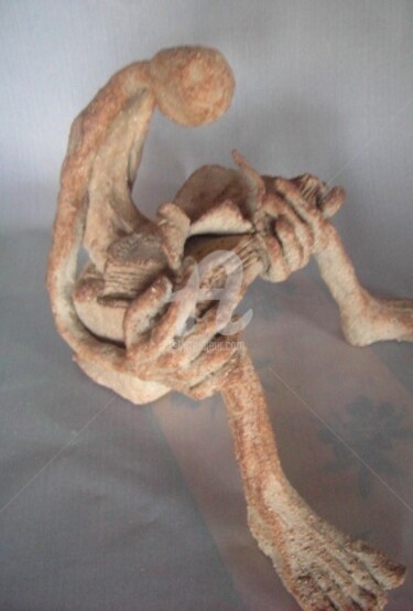 Sculpture intitulée "sans titre" par Miraë, Œuvre d'art originale, Terre cuite