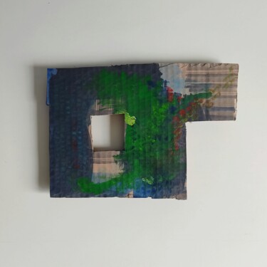 Картина под названием "Solo Ab" - Baptiste Gilloz, Подлинное произведение искусства, Акрил Установлен на Деревянная рама для…