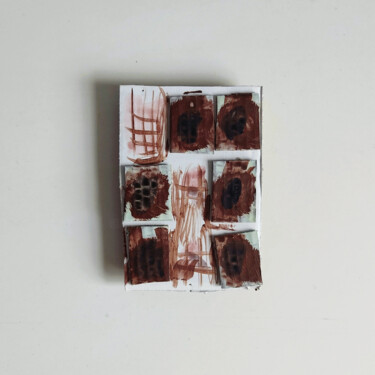 Картина под названием "Solo Am" - Baptiste Gilloz, Подлинное произведение искусства, Акрил Установлен на Деревянная рама для…