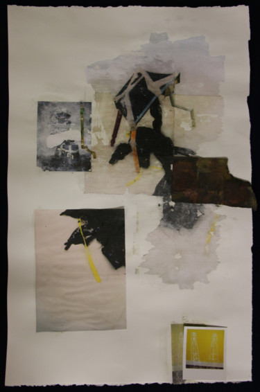 Erase-travaux sur papier-77x49.5-2017 Dessin intitulée "Erase-travaux sur p…" par Baptiste Vanweydeveldt, Œuvre d'art originale, Photographie numérique
