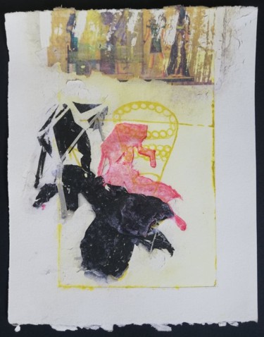 Incisioni, stampe intitolato "LeND-Présence+Corol…" da Baptiste Vanweydeveldt, Opera d'arte originale, Acquaforte