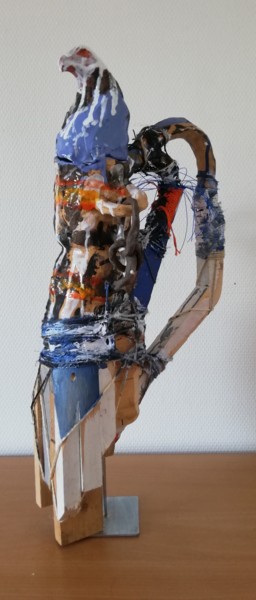 雕塑 标题为“La flèche” 由Baptiste Vanweydeveldt, 原创艺术品, 陶瓷