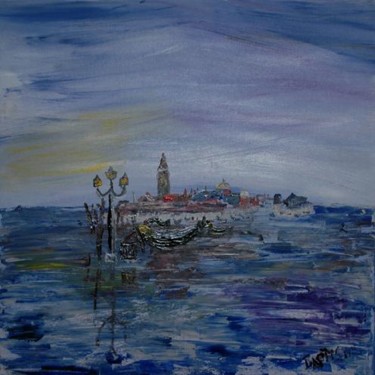 Peinture intitulée "Venezia" par Baptyste, Œuvre d'art originale