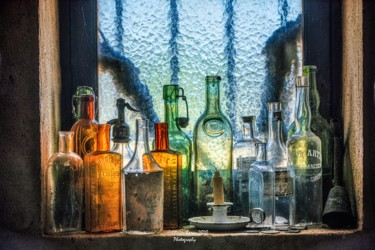 Photographie intitulée "Le bar" par Olivier Barau, Œuvre d'art originale, Photographie numérique