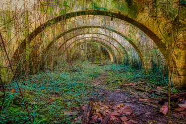 Fotografia intitulada "Les arches" por Olivier Barau, Obras de arte originais, Fotografia digital