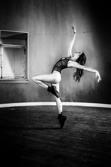 Fotografia intitolato "La danseuse v1" da Olivier Barau, Opera d'arte originale, Fotografia digitale