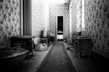 Photographie intitulée "Le couloir" par Olivier Barau, Œuvre d'art originale, Photographie numérique