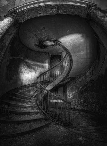 Fotografie getiteld "Stairway to Heaven…" door Olivier Barau, Origineel Kunstwerk, Digitale fotografie