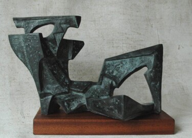Rzeźba zatytułowany „FIGURA” autorstwa Orazio Barbagallo, Oryginalna praca, Brąz