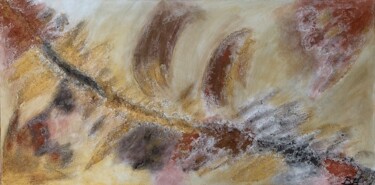 Картина под названием "The Gift" - Barbara Bozsa, Подлинное произведение искусства, Акрил Установлен на Деревянная рама для…