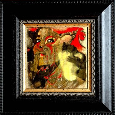 Pittura intitolato "Légende" da Barbara E.Lezmy, Opera d'arte originale