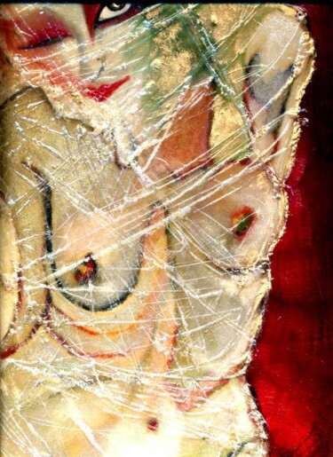 Картина под названием "Nymphe" - Barbara E.Lezmy, Подлинное произведение искусства