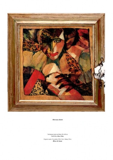 Peinture intitulée "Morceau choisit" par Barbara E.Lezmy, Œuvre d'art originale