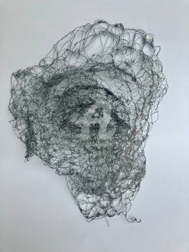 Escultura intitulada "Fragment" por Barbara Lavenda, Obras de arte originais, Aço inoxidável