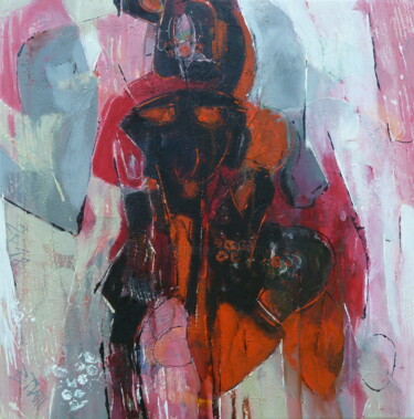 Peinture intitulée ""ET Mauricien"" par Barbara Piatti, Œuvre d'art originale, Huile