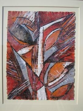 Painting titled "Bestial" by Barbara Piatti, Original Artwork, Gouache Mounted on Cardboard