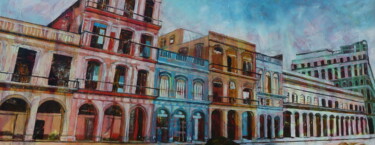 Malerei mit dem Titel "El Prado" von Barbara Piatti, Original-Kunstwerk, Öl