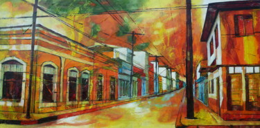 Картина под названием "Cienfuegos" - Barbara Piatti, Подлинное произведение искусства, Масло
