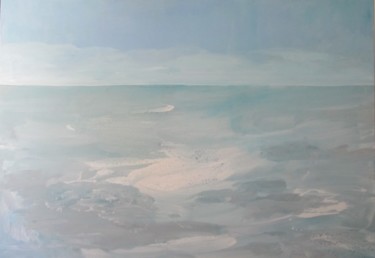 Peinture intitulée "Morze" par Barbara Przyborowska, Œuvre d'art originale, Acrylique