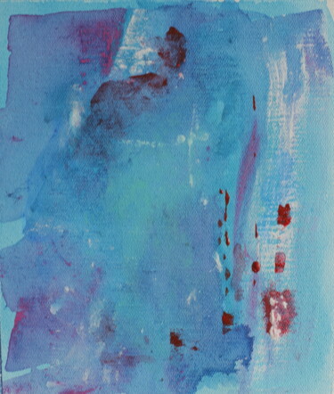 Pittura intitolato "Abstrakt2" da Barbara Schwehn, Opera d'arte originale, Acrilico