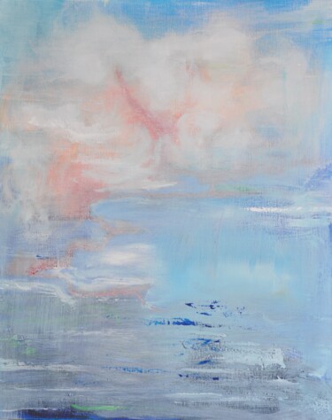 Картина под названием "Morning 1" - Barbara Wykrota, Подлинное произведение искусства, Акрил Установлен на Деревянная рама д…