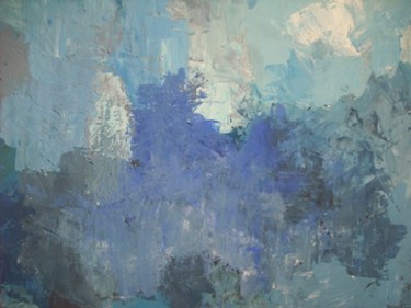 Peinture intitulée "Ciel de Bord de mer" par Barbara Bernard, Œuvre d'art originale