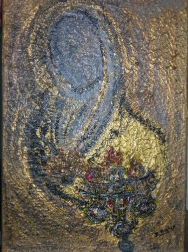 Painting titled "The Resurrection" by Barbara Hughes, Original Artwork