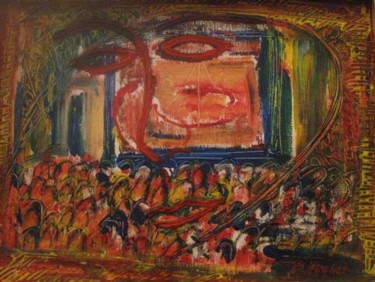 Pittura intitolato "My night at La Scala" da Barbara Hughes, Opera d'arte originale