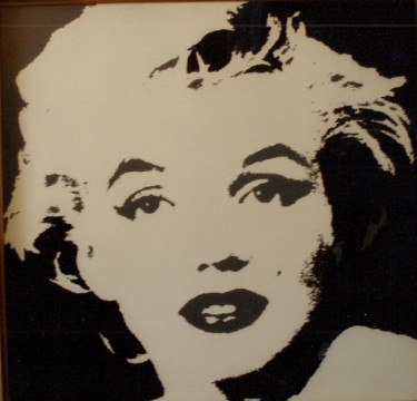 Pintura titulada "PEINTURE  MARYLIN M…" por Ado, Obra de arte original, Acrílico