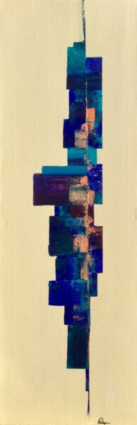 Peinture intitulée "Spicifère" par Celine, Œuvre d'art originale, Acrylique