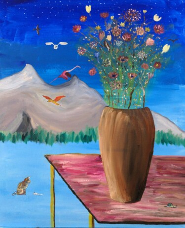 Картина под названием "Solitude" - Barbour, Подлинное произведение искусства, Масло