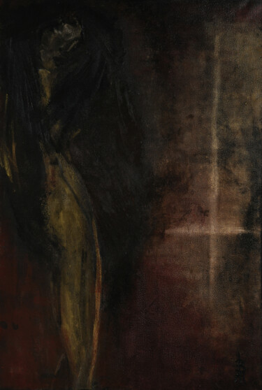 Pintura intitulada "Nico" por Marc Barges, Obras de arte originais, Acrílico