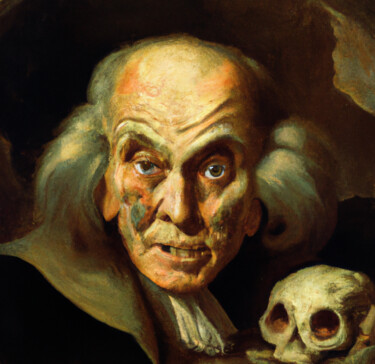 Frankenstein's Monster Arts numériques intitulée "Frankenstein's Mons…" par Barış Özgültekin, Œuvre d'art originale, Peinture numérique