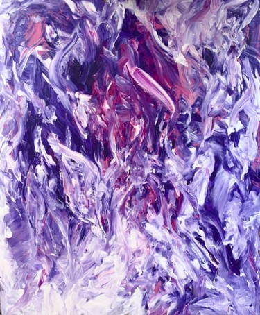 Картина под названием "Фиолетовый" - Георгий Федоров (Barmaley), Подлинное произведение искусства, Масло