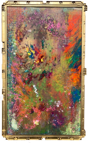 Pintura intitulada "Иозис" por Georgii Fedorov (Barmaley), Obras de arte originais, Pigmentos Montado em Outro painel rígido